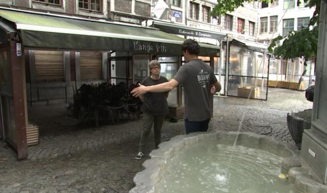 Les terrasses liégeoise s'agrandissent pour la reprise