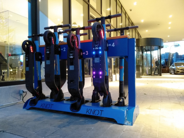 Les trottinettes électriques sur station arrivent à Liège