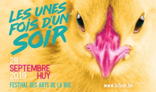 Les unes fois d'un soir, festival des arts de la rue à Huy