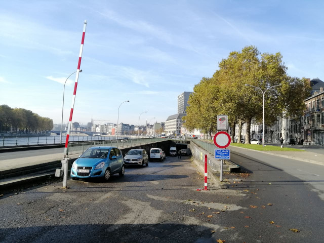 Liège : incendie dans un tunnel désaffecté