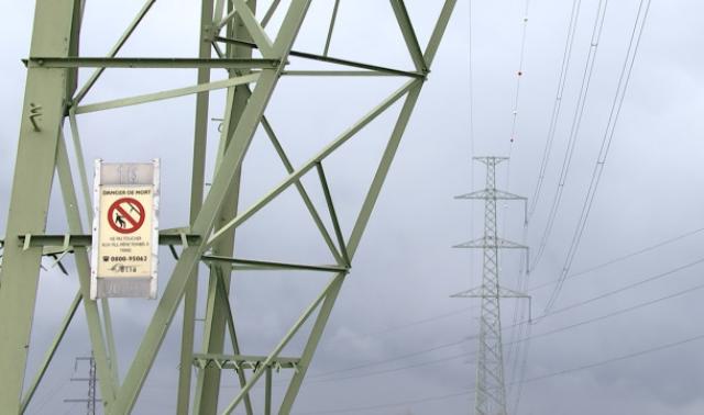 Ligne haute tension Gramme-Rimière renforcée