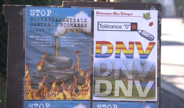 Lixhe: les riverains ne veulent pas de centrale biomasse.