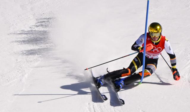 J0 2026 / slalom : Armand Marchant dans le top 5 !