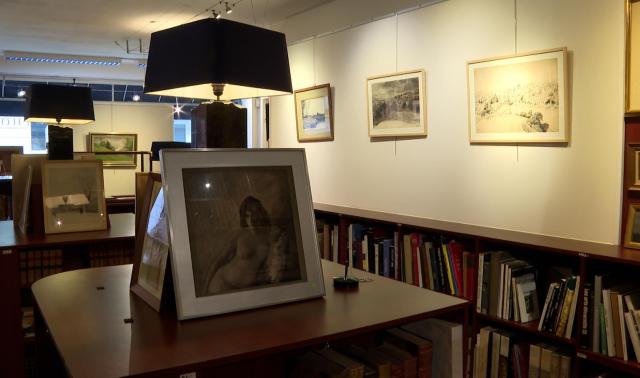Une expo inédite des œuvres de François Maréchal à la librairie Lhomme