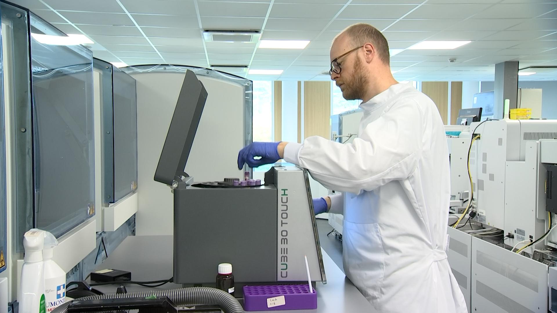 CHU: nouveaux laboratoires Unilab Lg