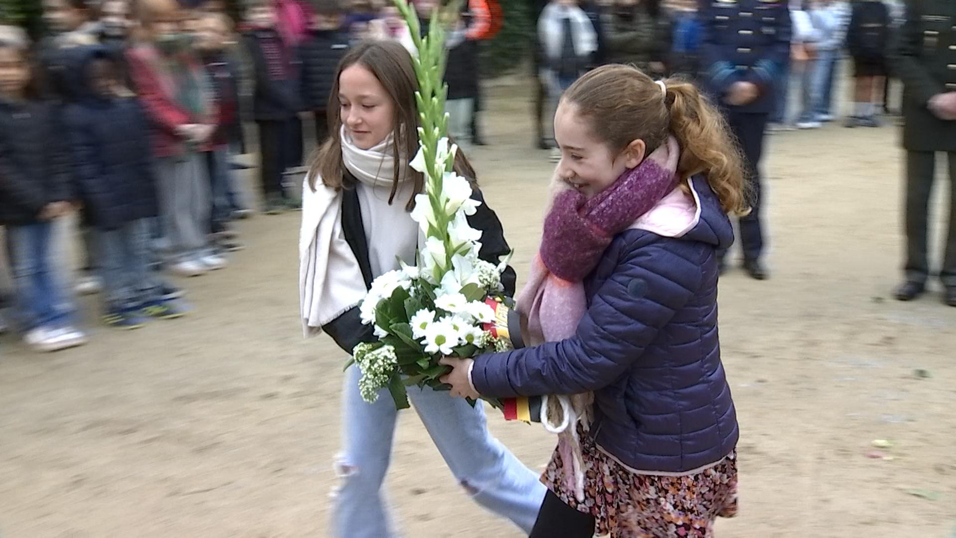 Les enfants au coeur de la Commémoration de l'Armistice à Waremme