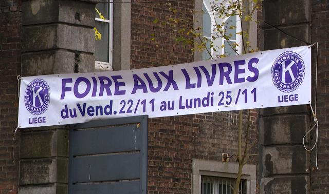 53ème foire aux livres pour le Kiwanis Liège