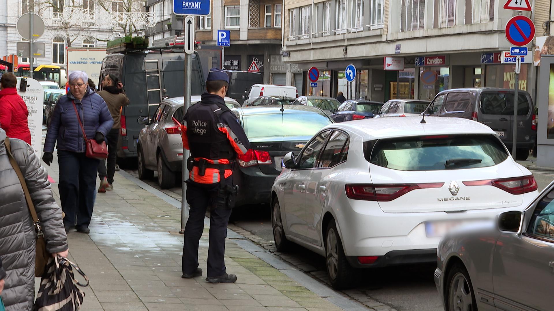 Stationnement à Liège : la police met en garde