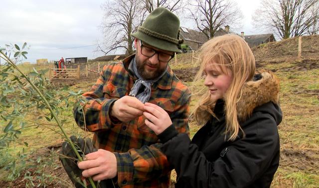 Plantation d'une forêt comestible à Aywaille