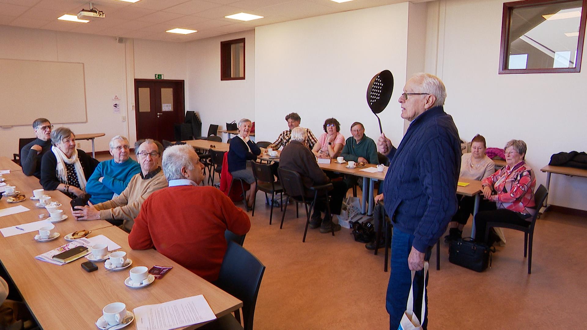 Table de conversation en wallon à Saive