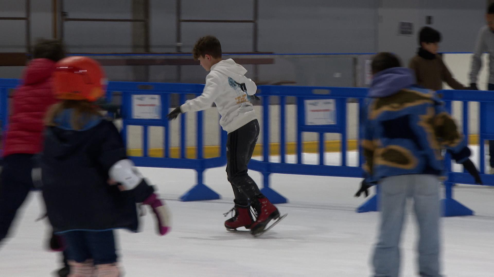 Stage de patinage à la médiacité