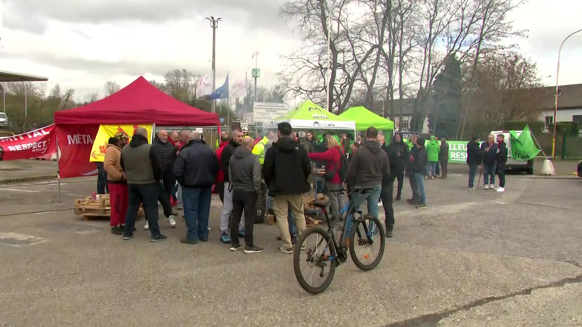 ArcelorMittal, Les Grignoux, deux secteurs différents solidaires dans la lutte sociale