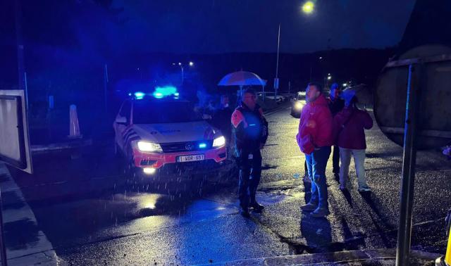 Manifestation et blocage ce matin à la centrale nucléaire de Tihange
