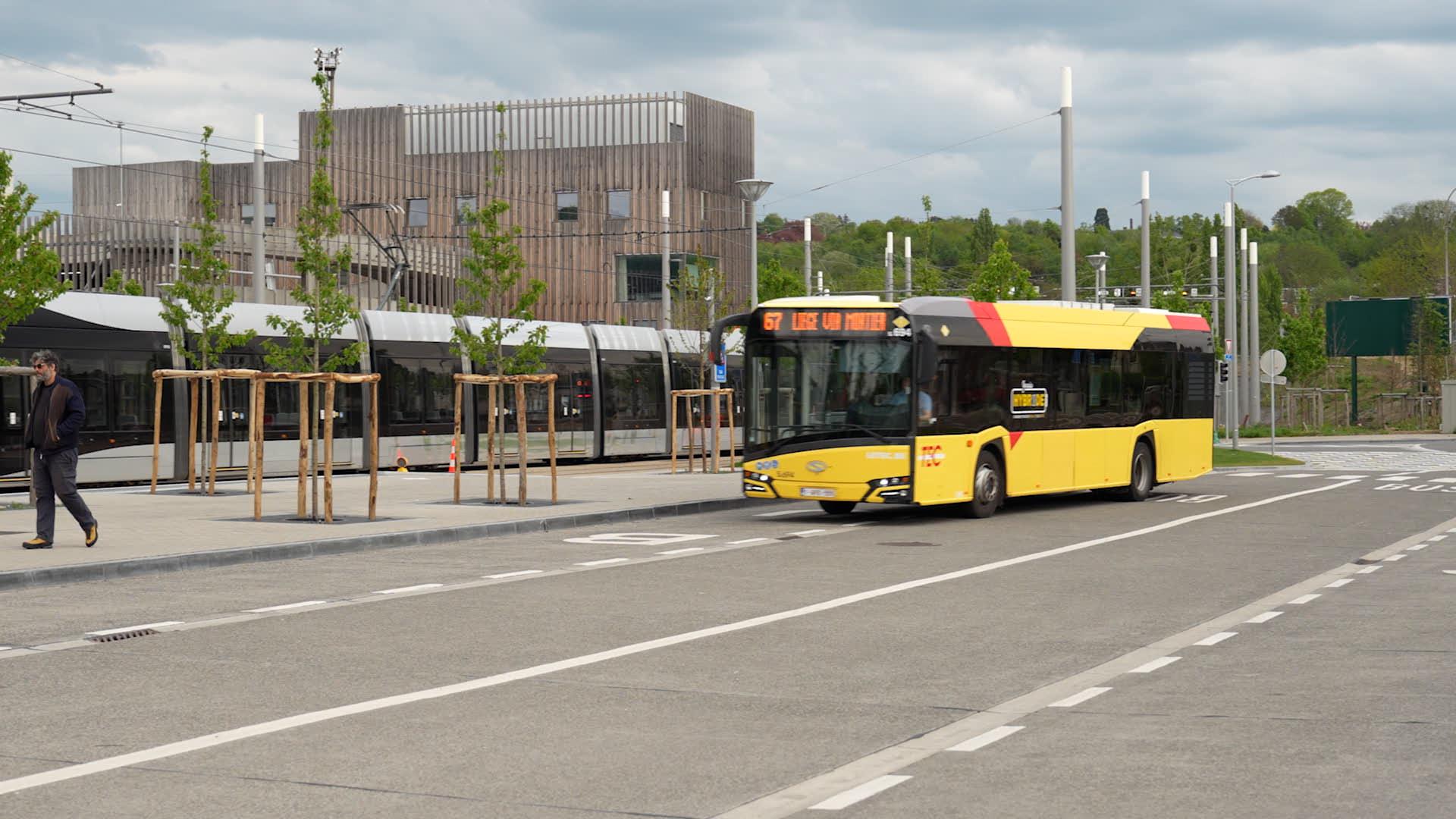 Tram de Liège, un avant / après spectaculaire