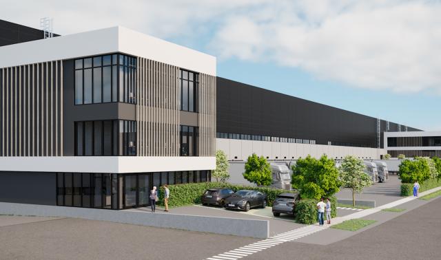 Nouveau centre logistique de 40.000 mètres carrés à Herstal