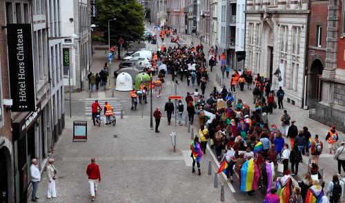 La Pride s'impose dans les rues de Liège