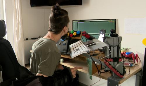 La techno pour s'exprimer et dépasser son handicap