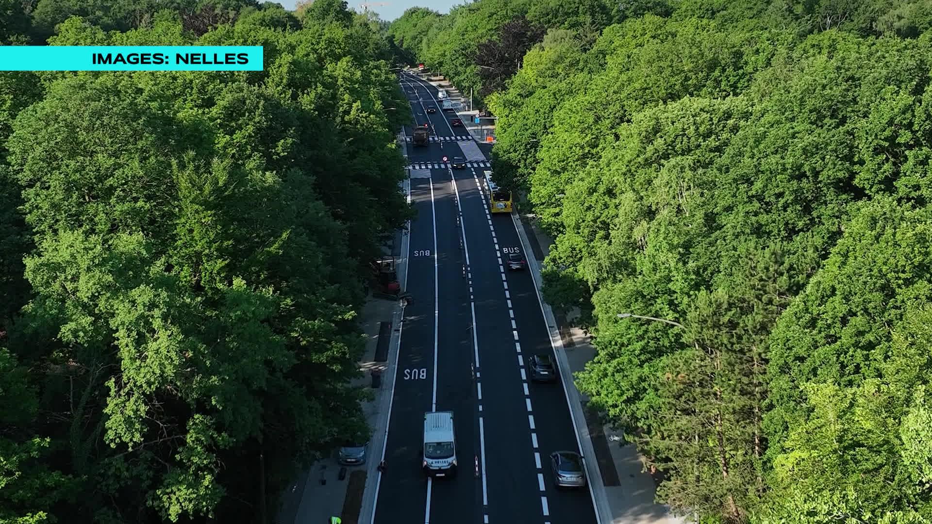 Ligne busway B2 : travaux terminés route du Condroz