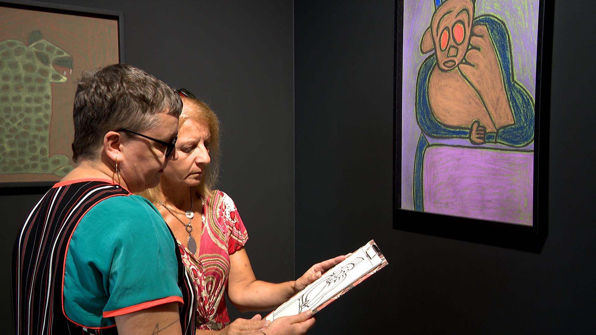 Une exposition adaptée pour les déficients visuels