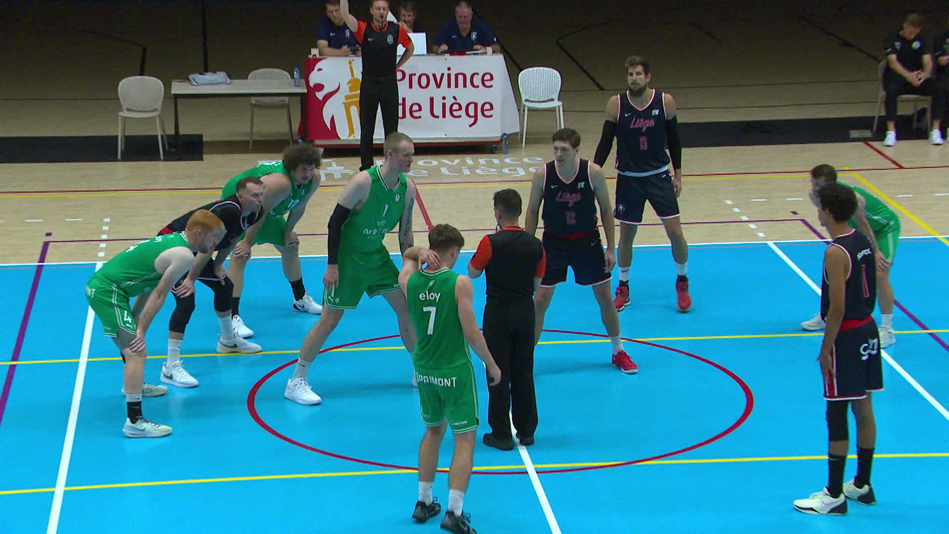 1re victoire du CB Liège face à des Sprimontois accrocheurs