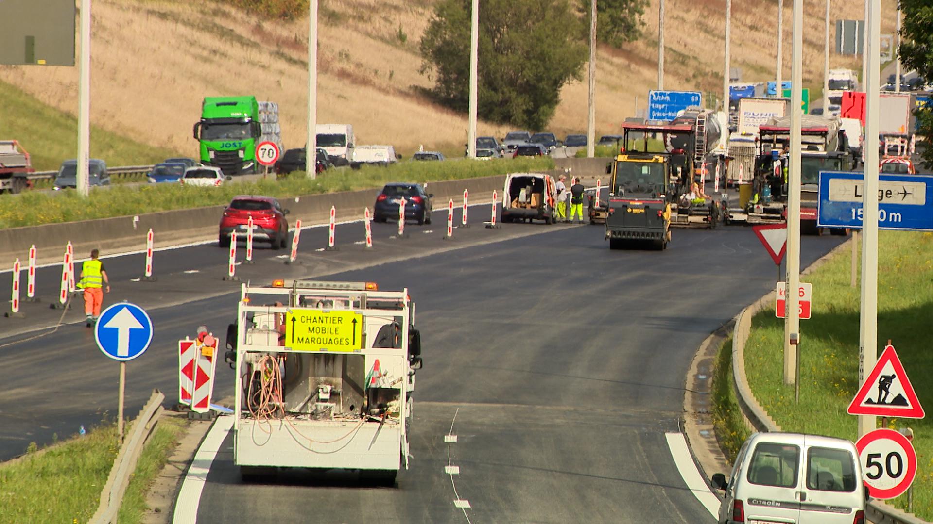 Fin des travaux sur l’E42 et sur l’E25 et nouvelle phase de chantier à Burenville