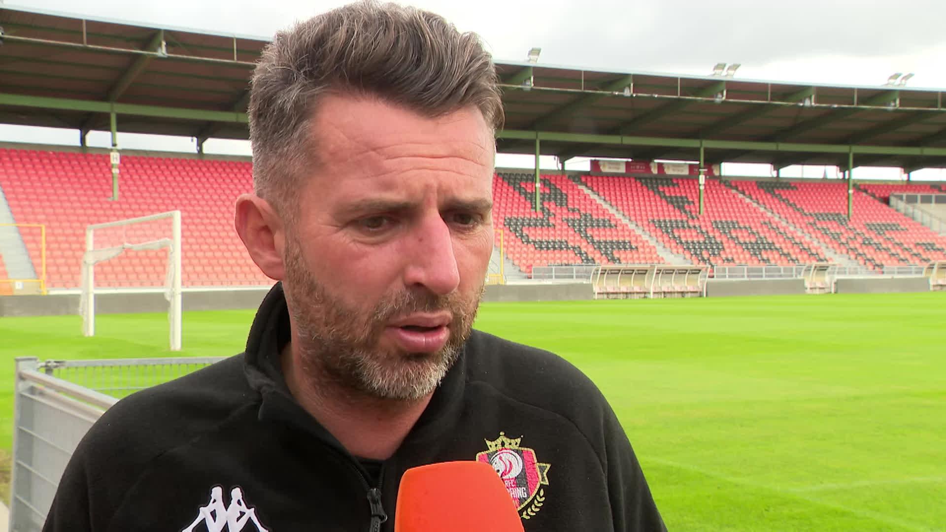 Kévin Caprasse avant de recevoir le Lierse: "Oser prendre des décisions"