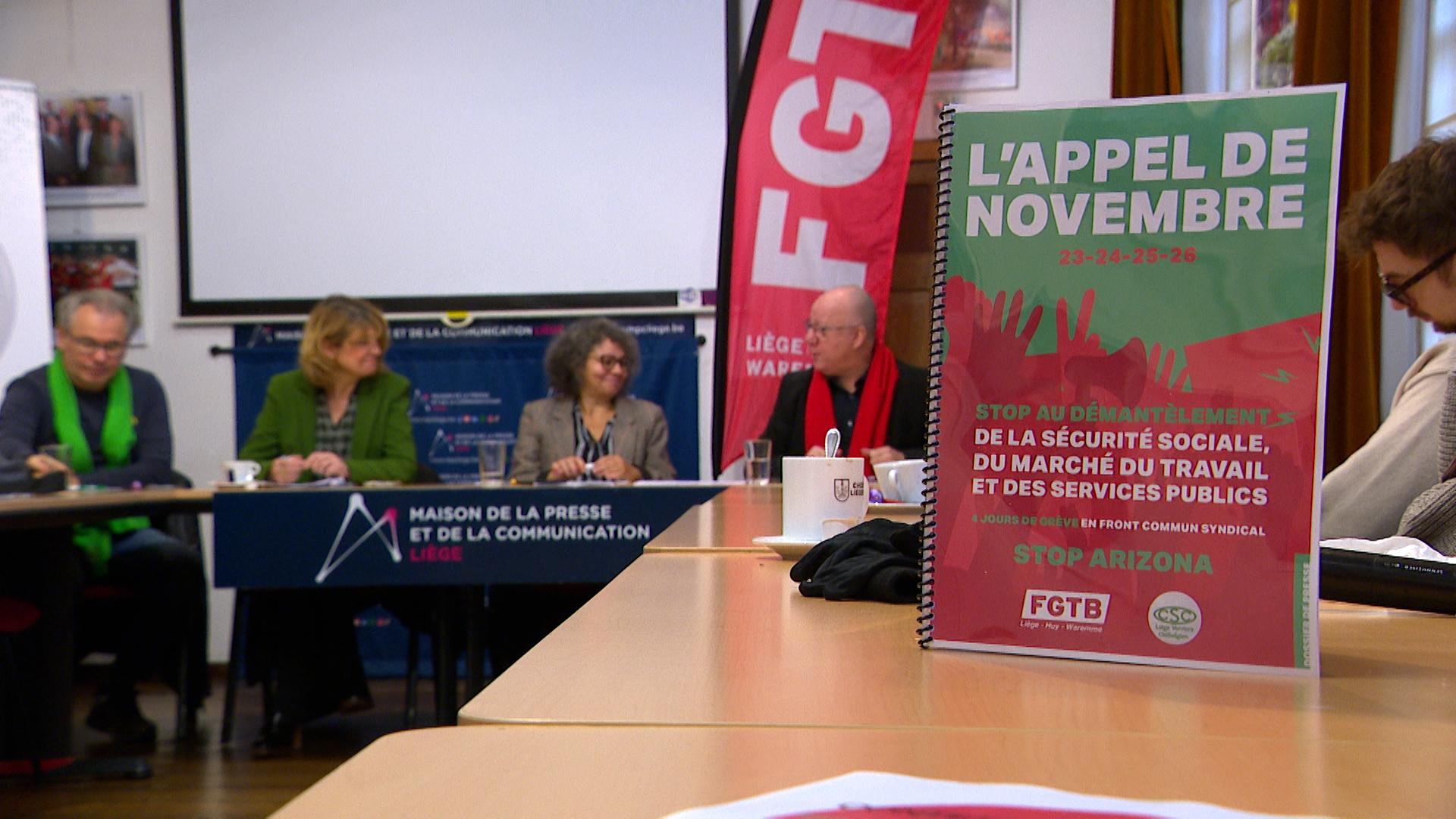 L'appel de novembre va paralyser le pays durant trois jours