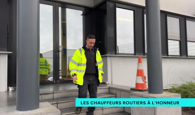 Les chauffeurs routiers à l'honneur ce jeudi