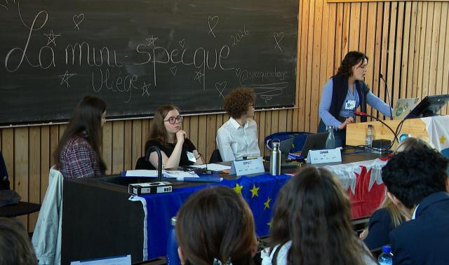Des étudiants dans la peau d’eurodéputés
