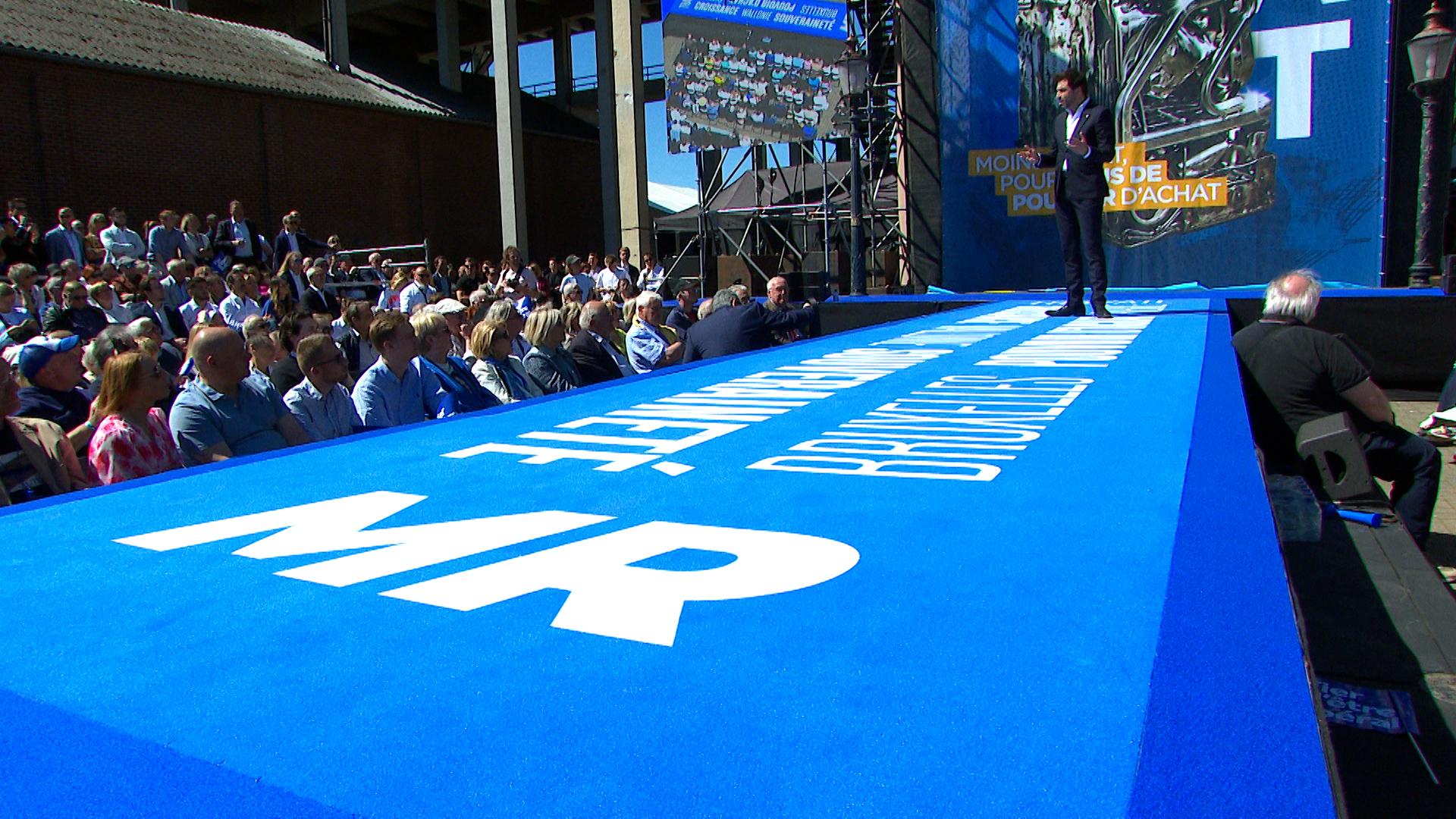 1er mai : le MR rassemble 2000 militants à Blegny-Mine