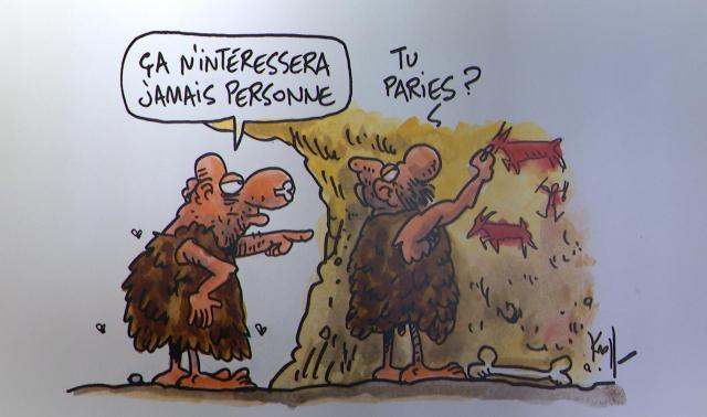 150 Kroll : des dessins à réfléchir au château de Waroux