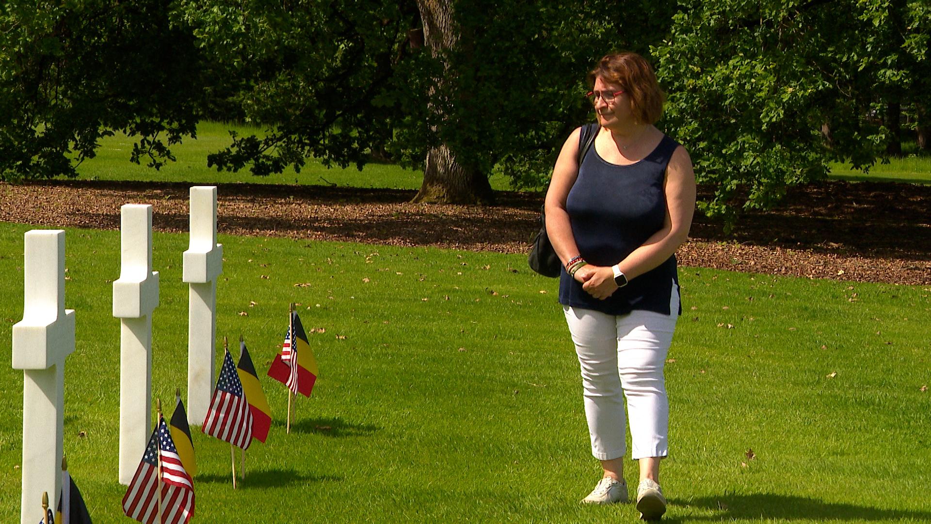 « La liberté, on doit se battre pour la garder » : Nathalie Mistiaen fait vivre la mémoire de soldats américains