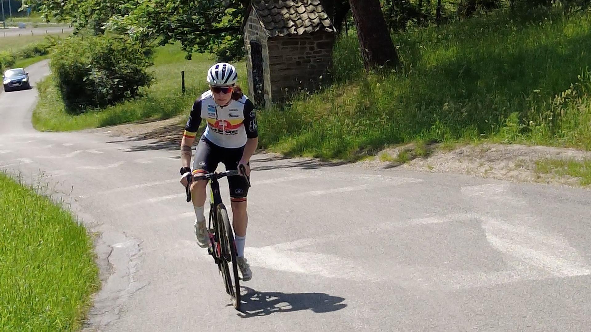 Nouveau challenge pour la cycliste Delphine Thirifays !