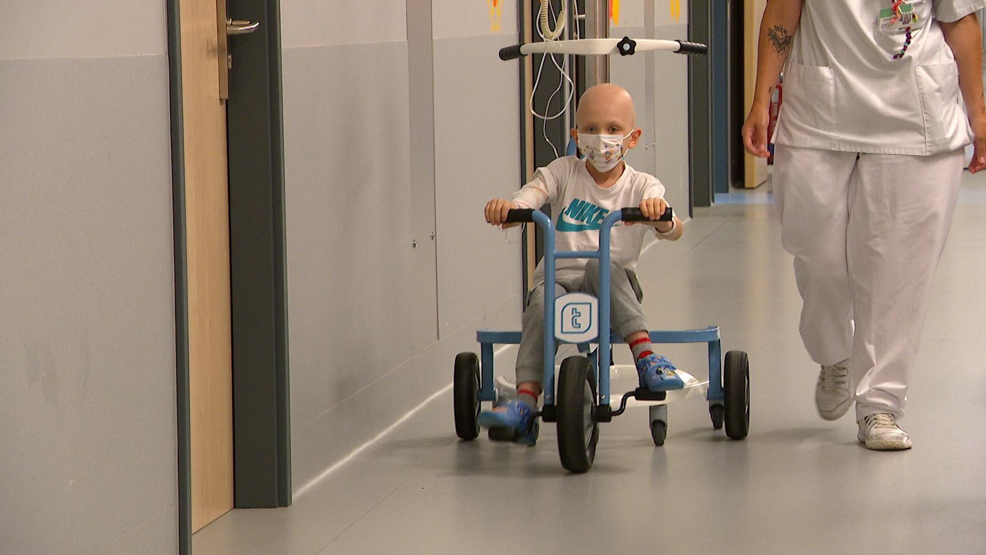 Un Mobilyser pour le service d'oncologie pédiatrique du MontLégia