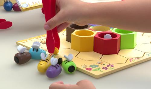 AlvéoColor, jeu liégeois. S'amuser et apprendre avec les abeilles