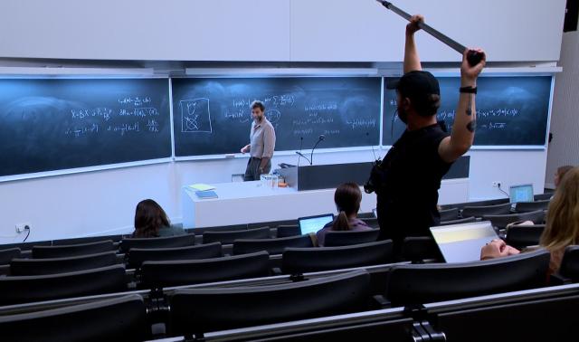 Un film de science-fiction s'installe à l'ULiège