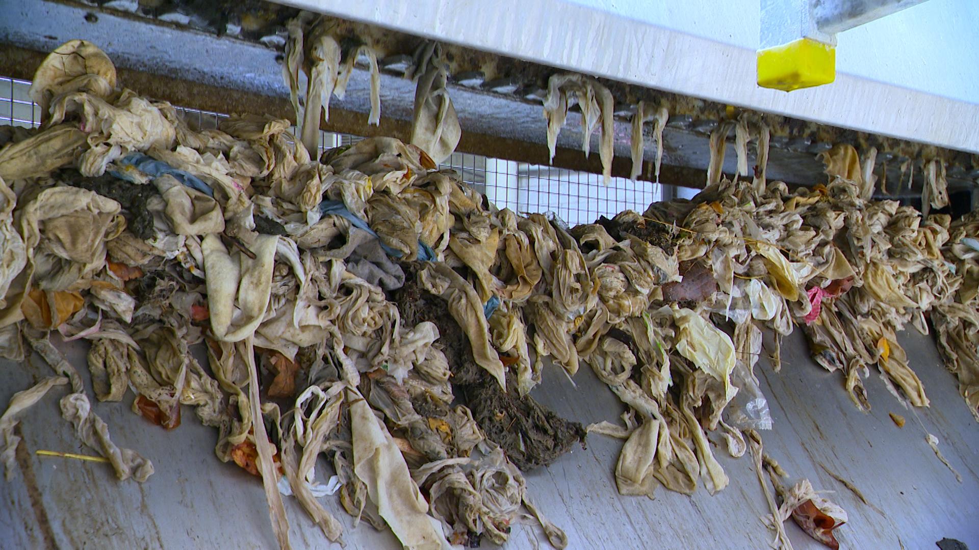 Les lingettes à usage unique, biodégradables ou non, créent quotidiennement des bouchons dans nos stations d'épuration