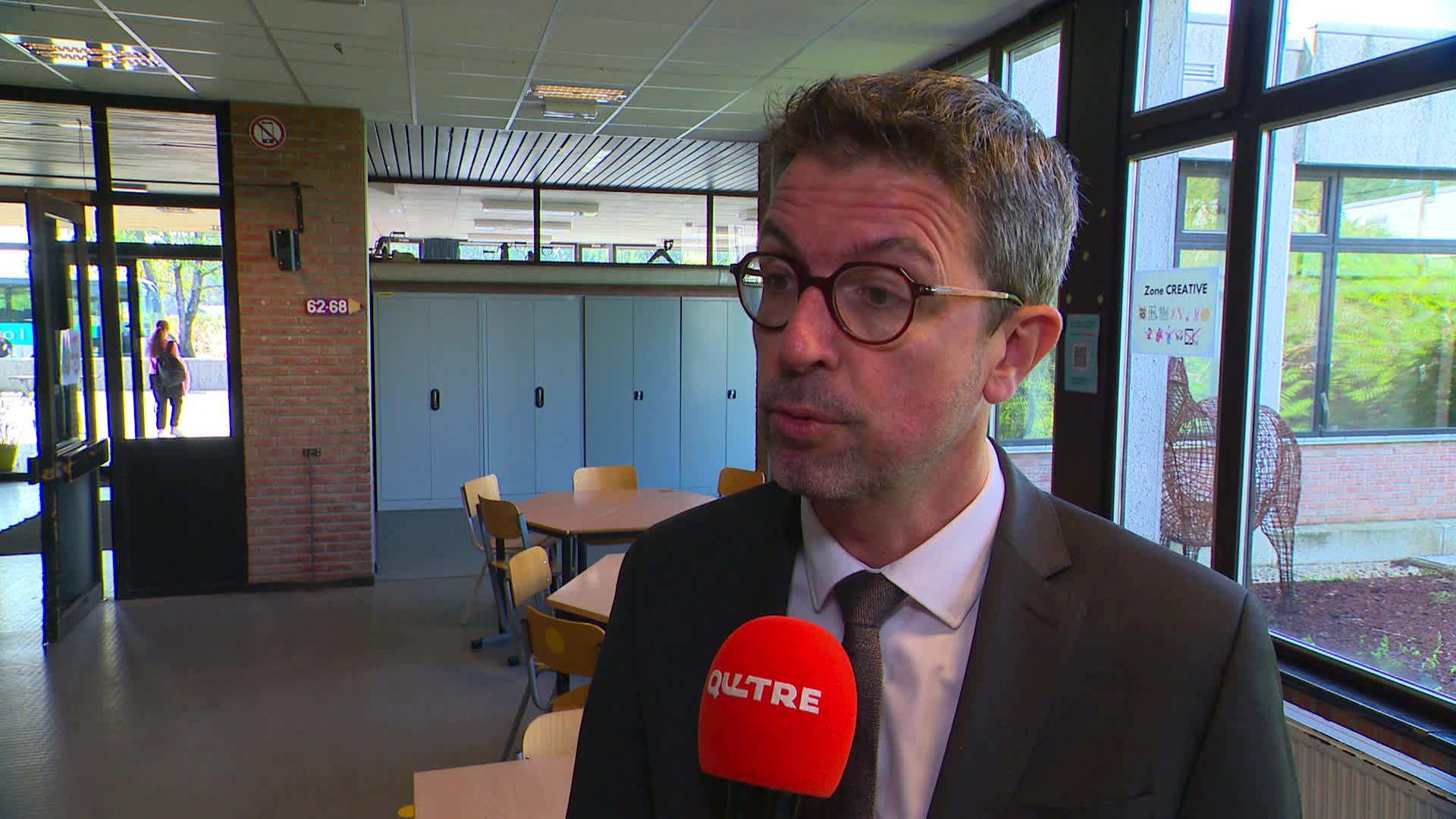 André Grenier, patron de WB Enseignement, demande "la stabilité" pour les élèves