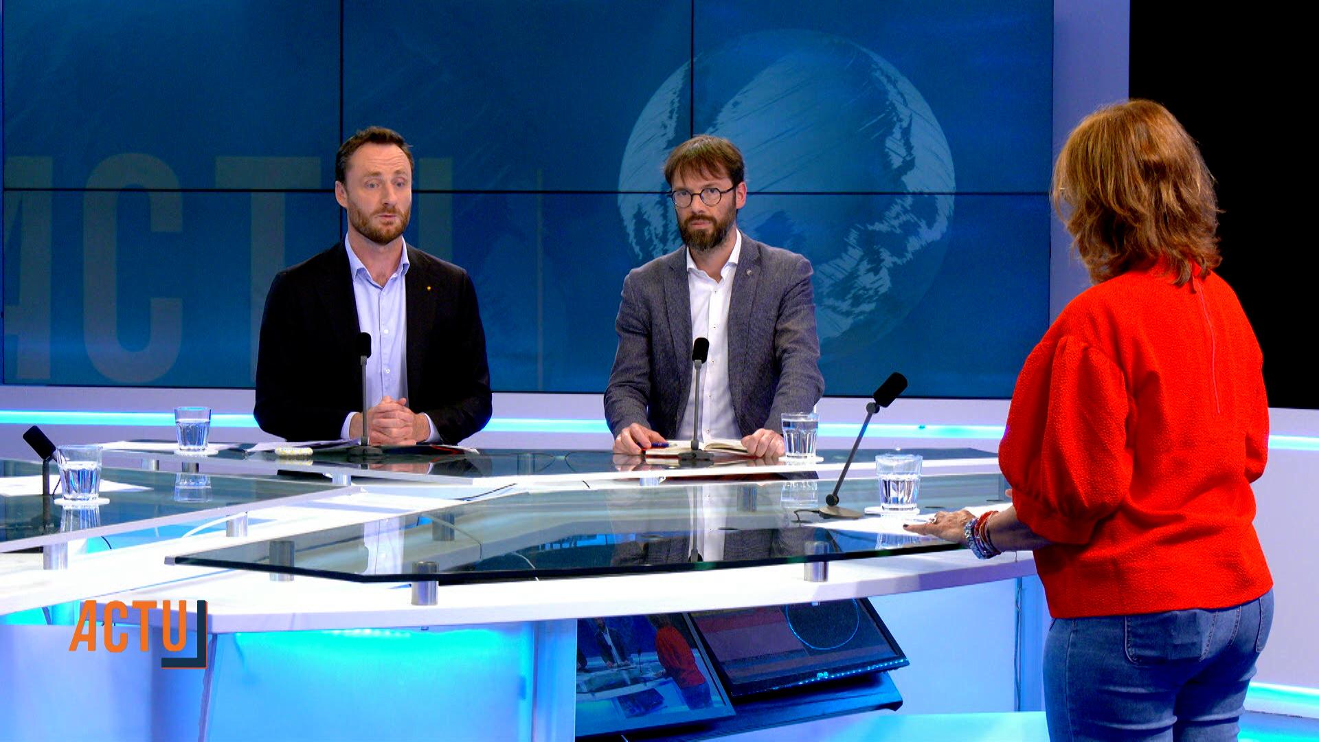 Olivier Vandecasteele et Frédéric Bouhon