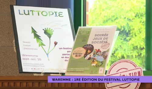 Waremme : 1ère édition du festival Luttopie