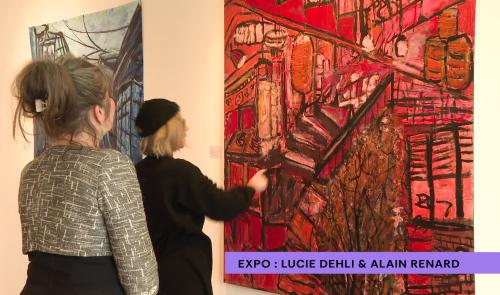 Lucie Dehli et Alain Renard exposent à la galerie du Livre et de l'Etrange Théâtre