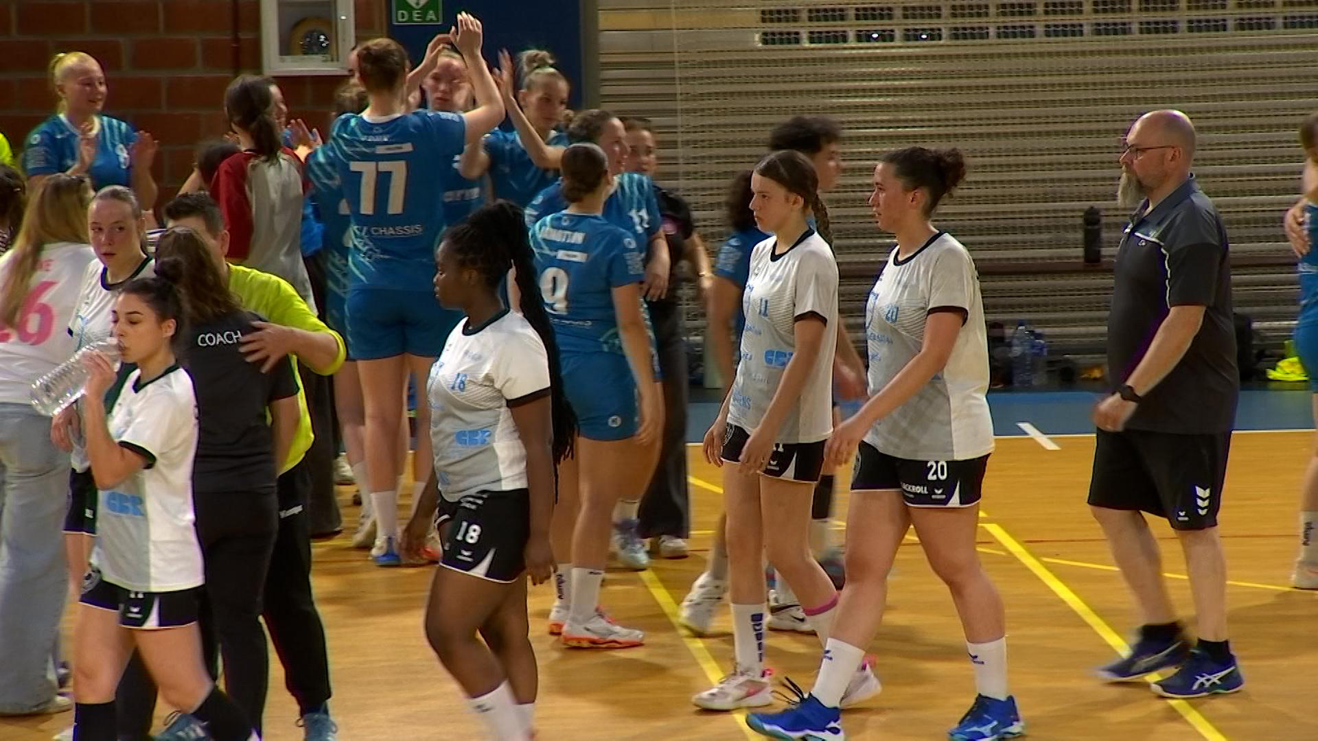 Handball féminin : l'Union Beynoise se maintient en D1 et envoie le Fémina Visé en D2 !