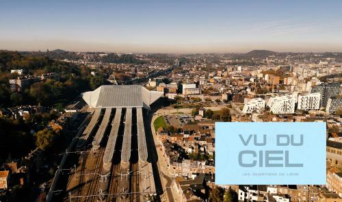 Le quartier des Guillemins, par Vu du Ciel