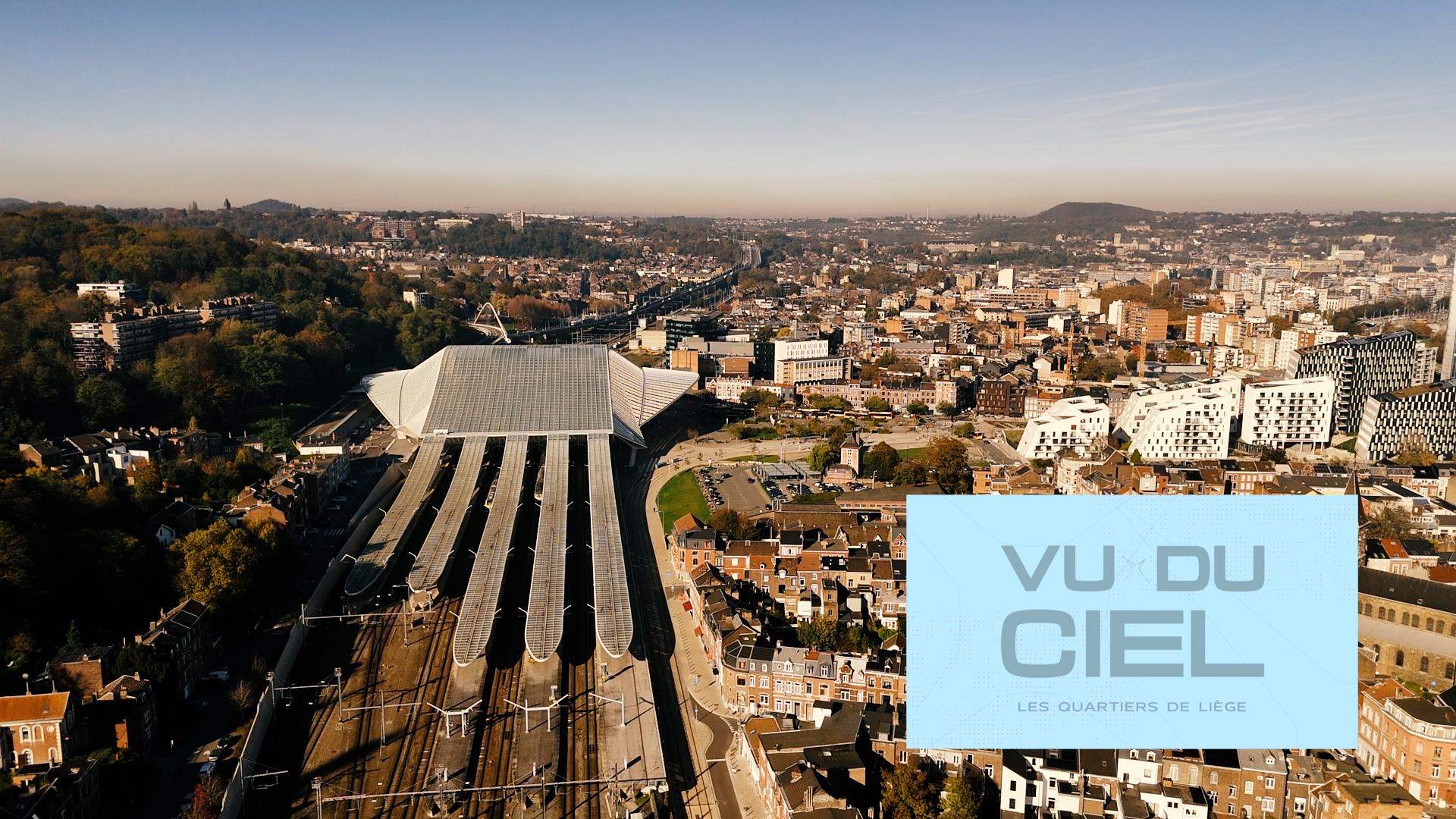 Le quartier des Guillemins, par Vu du Ciel