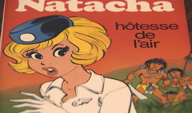 Natacha l'hôtesse de l'air a 50 ans... rencontre avec François Walthéry