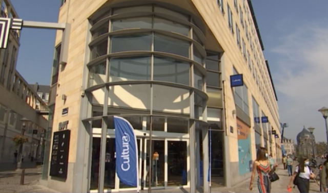 Nouvelle enseigne Cultura au centre de Liège
