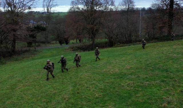 Plus de 300 militaires en manœuvre au Pays de Herve