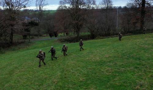 Plus de 300 militaires en manœuvre au Pays de Herve