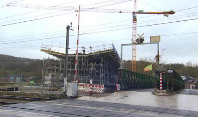 Tilff: Retard sur le chantier du pont