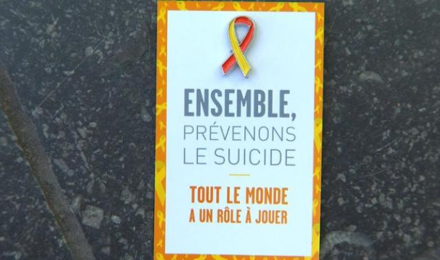 'Tout le monde peut agir contre le suicide'